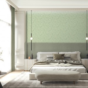 3D RENDER OF MODERN BEDROOM, HOTEL ROOM