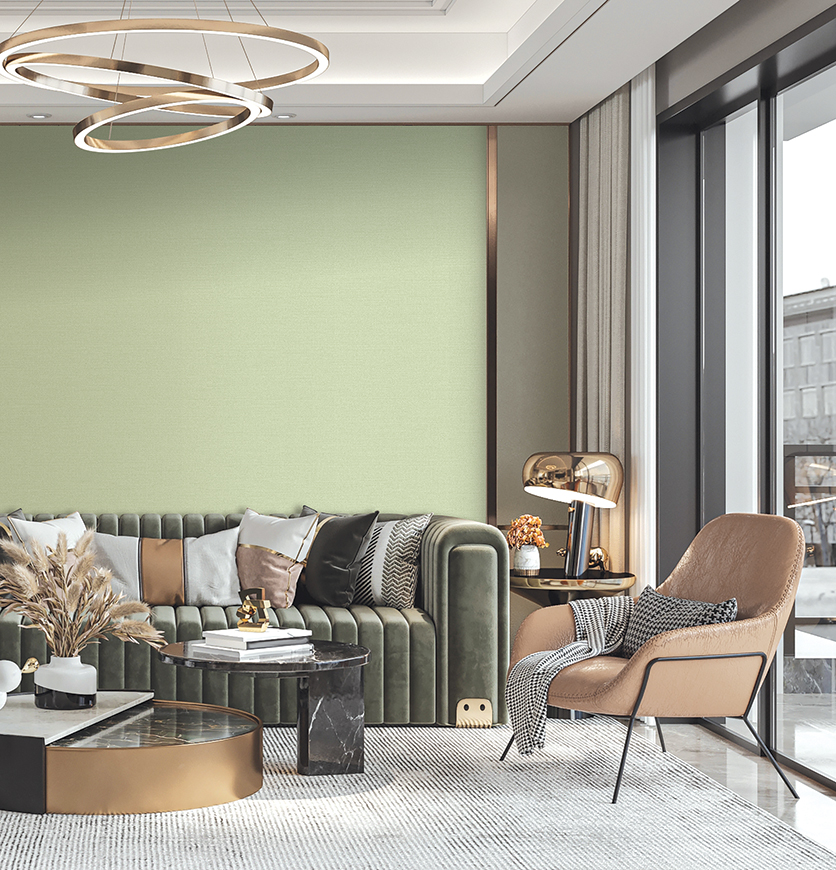 neo-classic interior design featuring modern furniture in the modern house